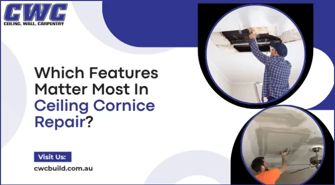Ceiling Cornice Repair